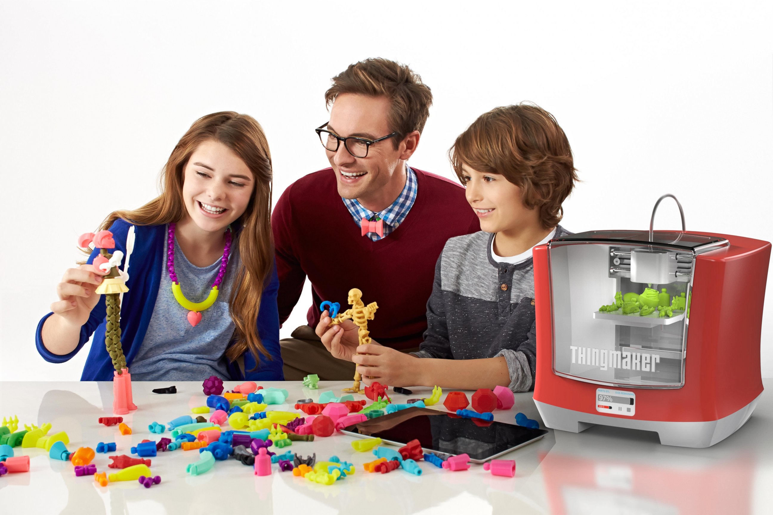 PHOTO: Mattel has re-invented its "ThingMaker" as a 3-D printer for toys.