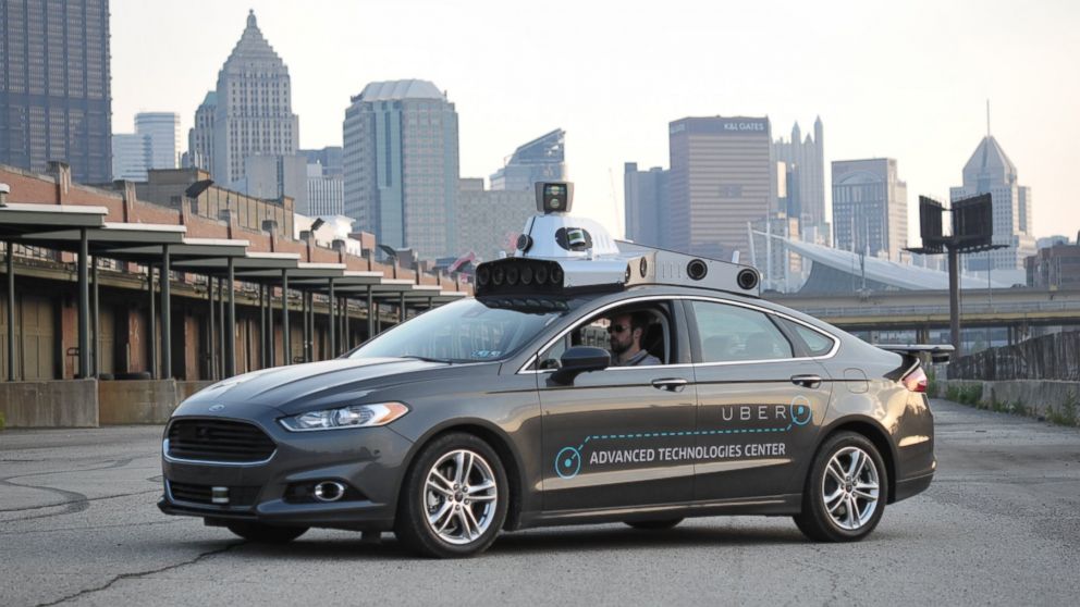 In an undated photo, Uber's mapping vehicles, pictured here in Pittsburgh, are now hitting the road in Arizona.