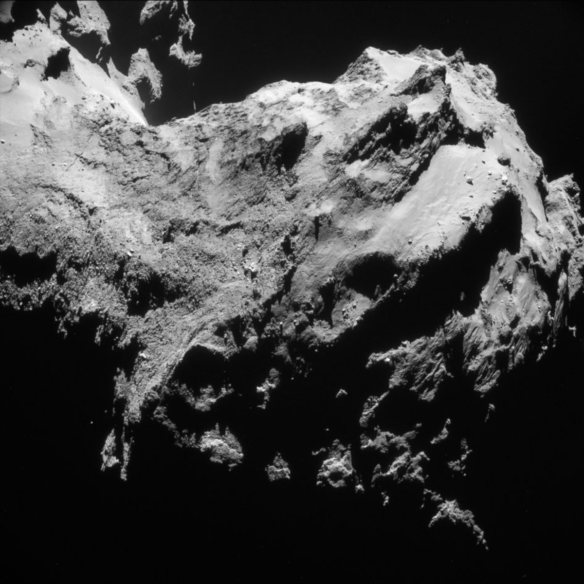 PHOTO: The European Space Agency is celebrating the one year anniversary of Rosetta arriving at Comet 67P.