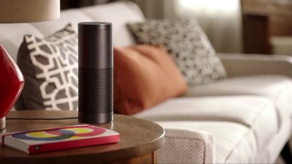 PHOTO: Amazon has released Echo, a speaker that acts as a personal assistant, seen in this photo from Amazon's promotional video, "Introducing Amazon Echo."