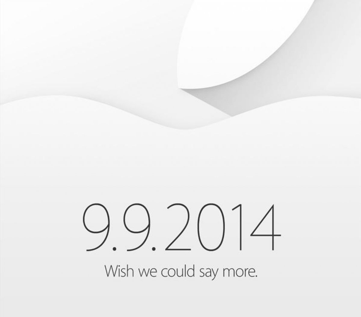 PHOTO: An invitation to a special event taking place on Sept. 9, 2014 from Apple