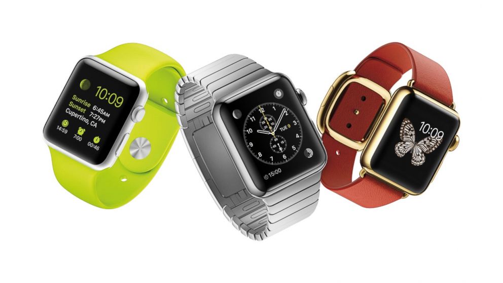 PHOTO: The Apple Watch is seen in this promotional image.