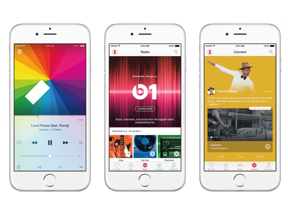 PHOTO:Apple Music, a single, intuitive app that combines the best ways to enjoy music — all in one place. 