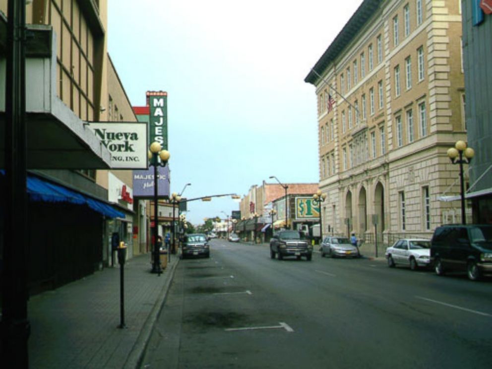 PHOTO: The downtown area of Brownsville, Texas is seen in this Sept. 12, 2006 photo.