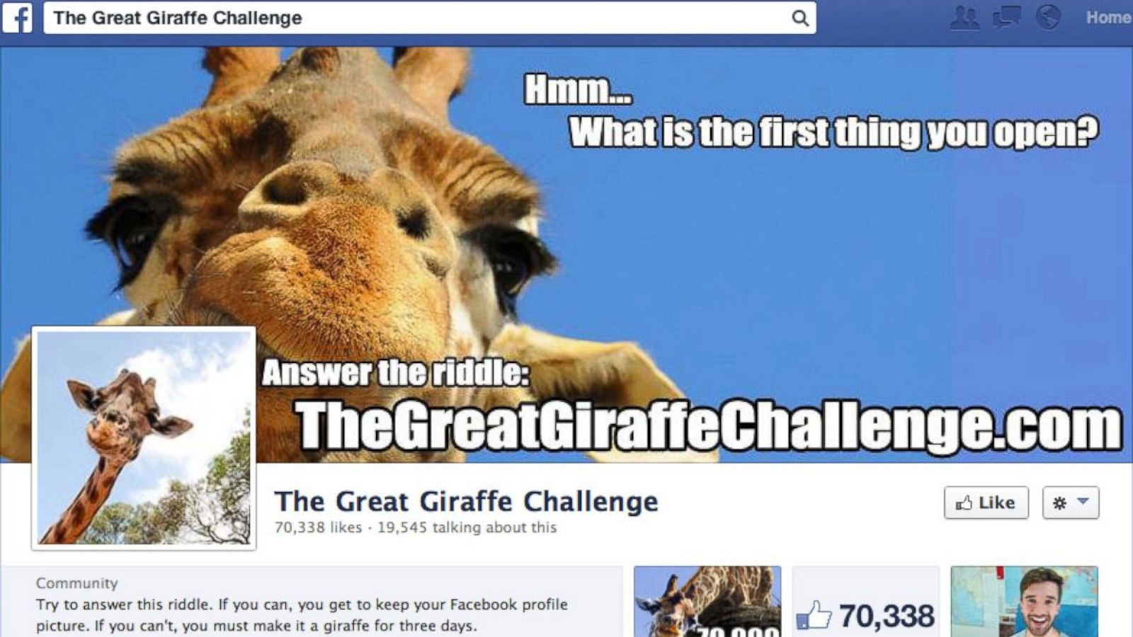 Giraffe Riddle Why Your Facebook Friends Have Turned Into Giraffes