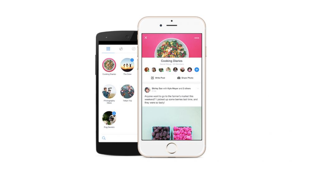 Facebook is introducing a new Groups app.