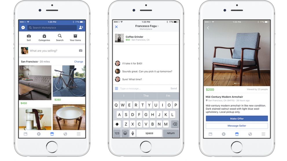 Facebook launching Marketplace in iOS app, facilitating easier private  buying & selling - 9to5Mac