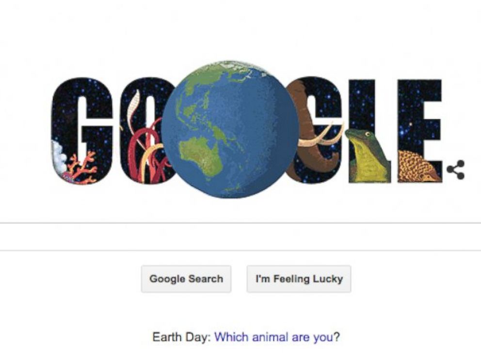 Earth Day: Google Doodle Celebrates With a Quiz - ABC News