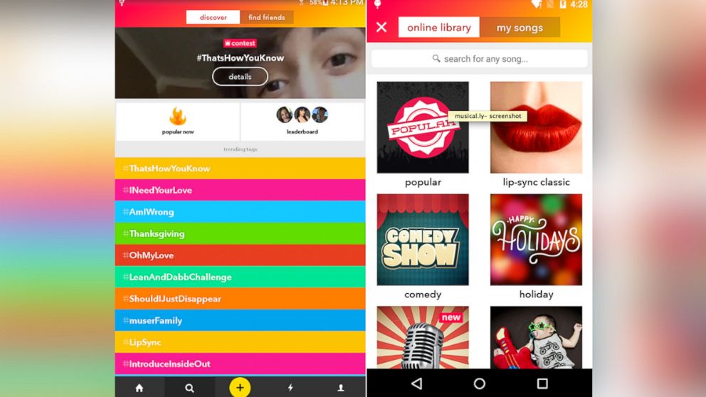 The "musical.ly" app makes it easy and fun to create amazing videos and impress your friends. 