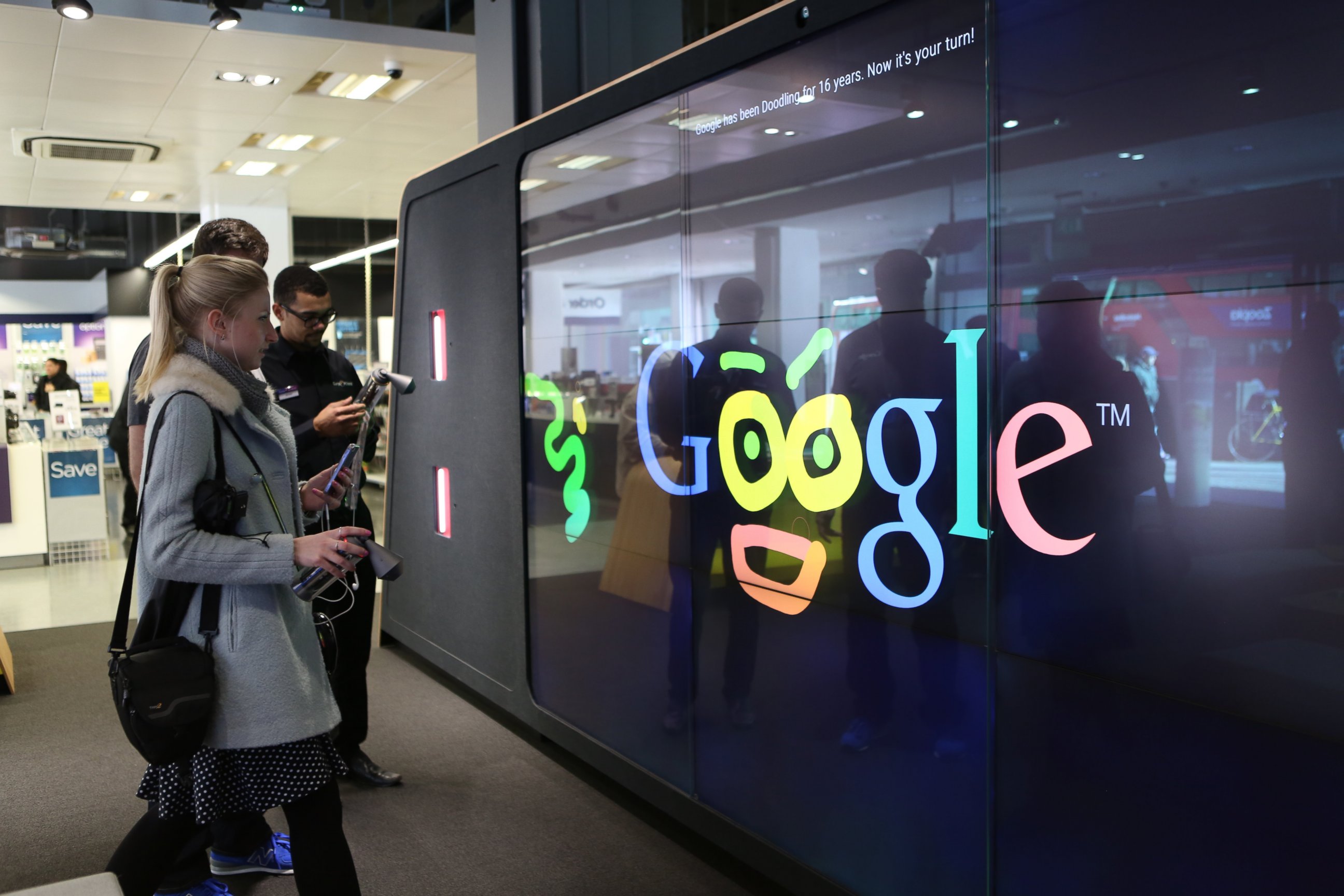 PHOTO: Google has opened its first branded store in London.
