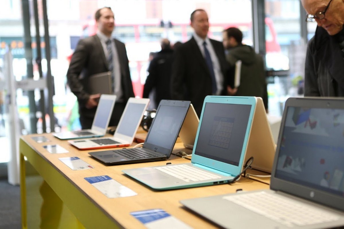 PHOTO: Google has opened its first branded store in London.