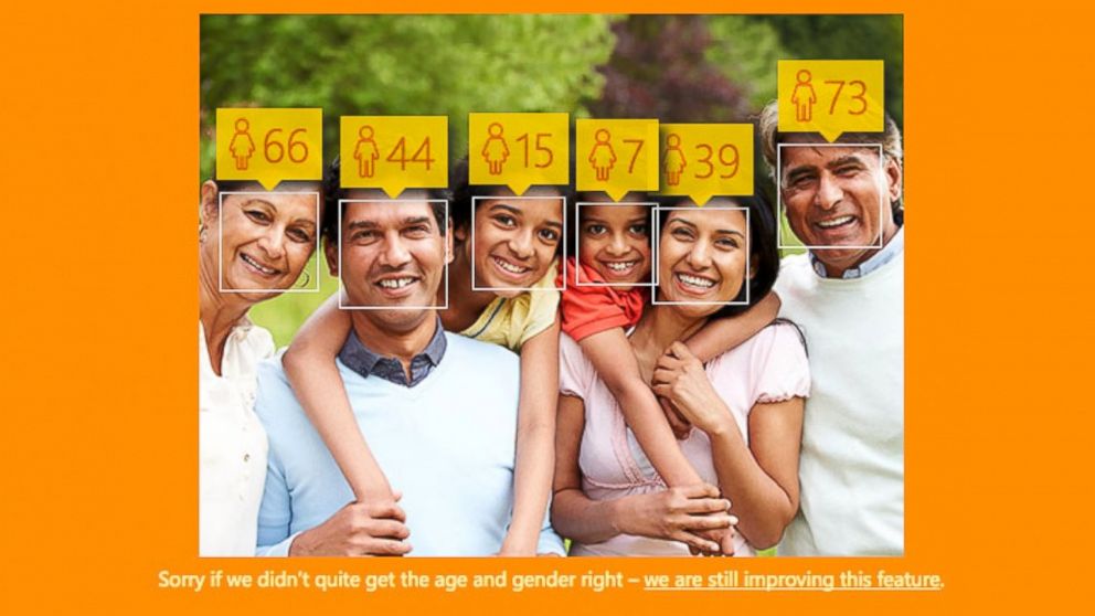 Microsoft’s new facial recognition tool attempts to guess your age.
