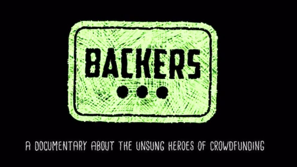 A documentary about the Unsung Heroes of crowd funding is seen in this video grab featured on Kickstarter.