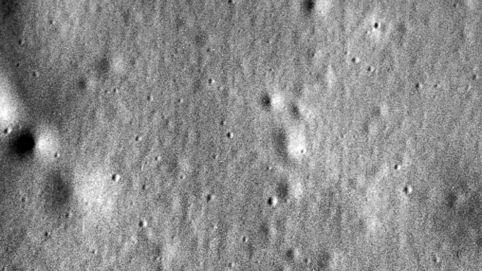 Messenger's final image is seen here, April 30, 2015