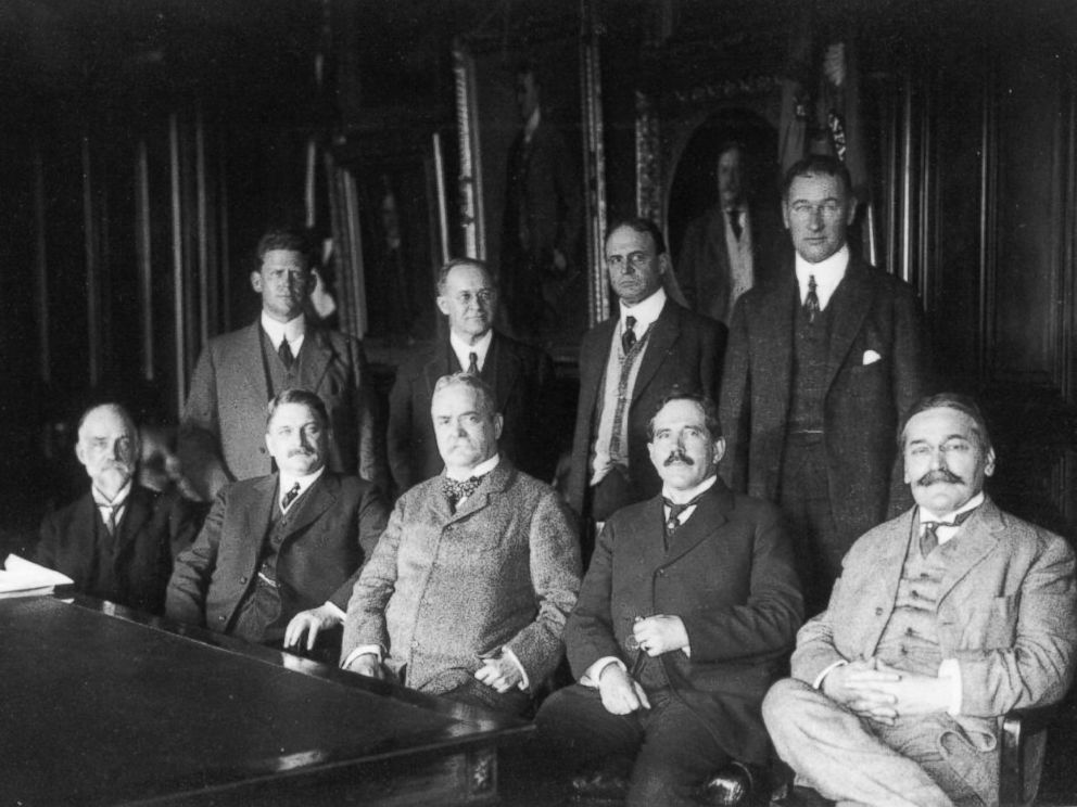 PHOTO: The first meeting of the National Advisory Committee for Aeronautics (NACA) in the Office of The Secretary of War, April 23, 1915