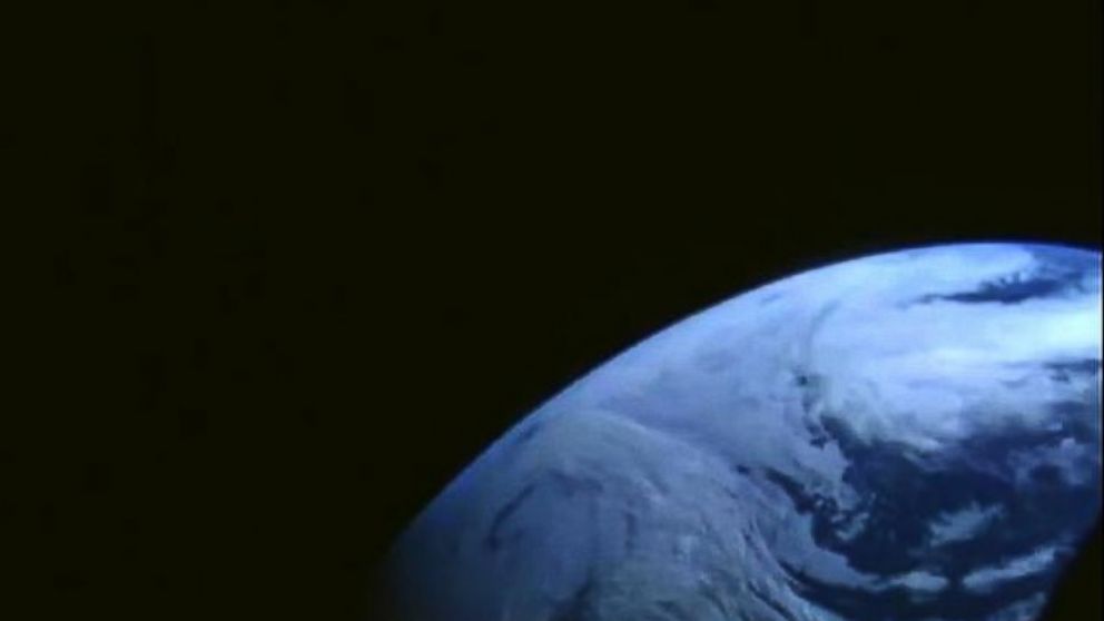 PHOTO: NASA tweeted this photo with this caption: "Here's Earth as seen from #Orion during its flight out to a peak altitude of 3,600 miles away from the planet," Dec. 5. 2014.