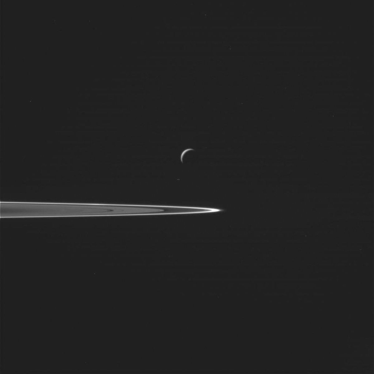 PHOTO: NASA's Cassini probe captured photos of Saturn's moon Enceladus. 