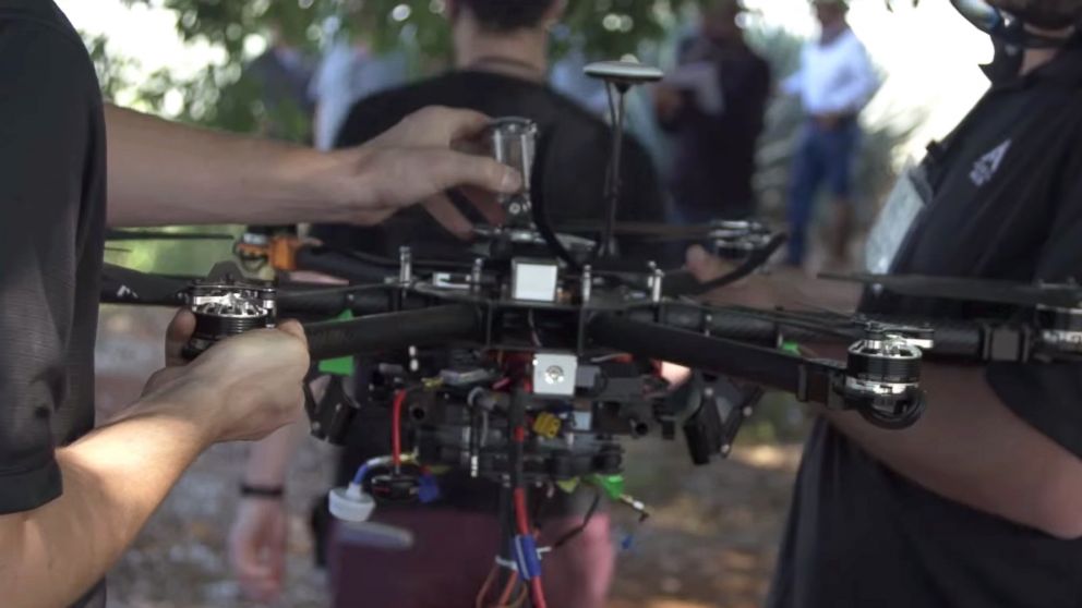 Patron is offering a drone's eye view tour of how their product is made.