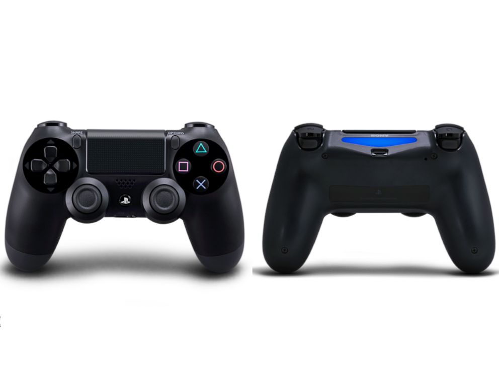 PHOTO: The new Dualshock 4 controller includes a touch pad and a light bar. 