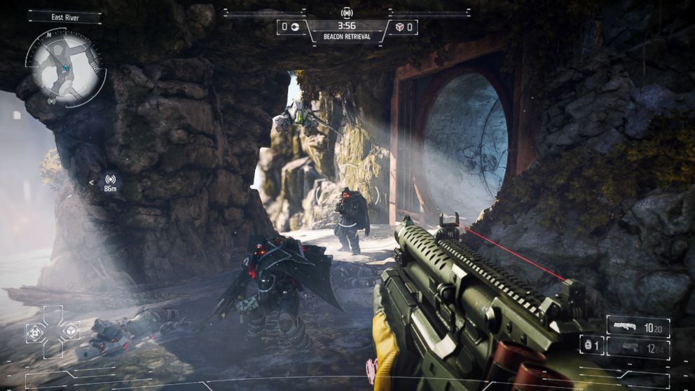 PHOTO: Screenshot from Killzone Shadow Fall, a first person shooter exclusive to the PS4.