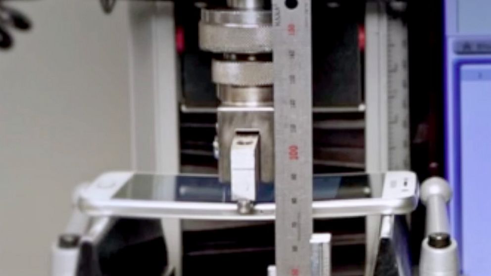 Samsung conducted their own "bend test" on the Galaxy S6, in a video they posted to YouTube.