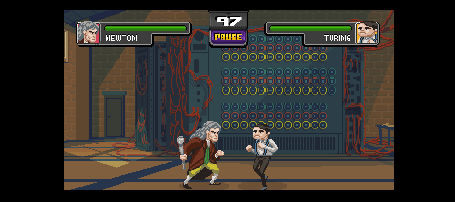 PHOTO: Science Kombat is a web based game that pits some of history's greatest minds against each other.