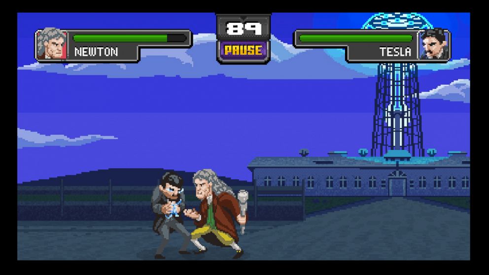 Science Kombat is a web based game that pits some of history's greatest minds against each other.