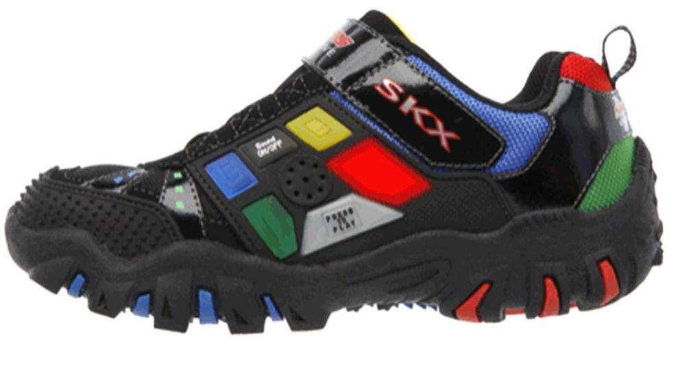 PHOTO: Sketchers has put the Simon game on a childrens' shoe.