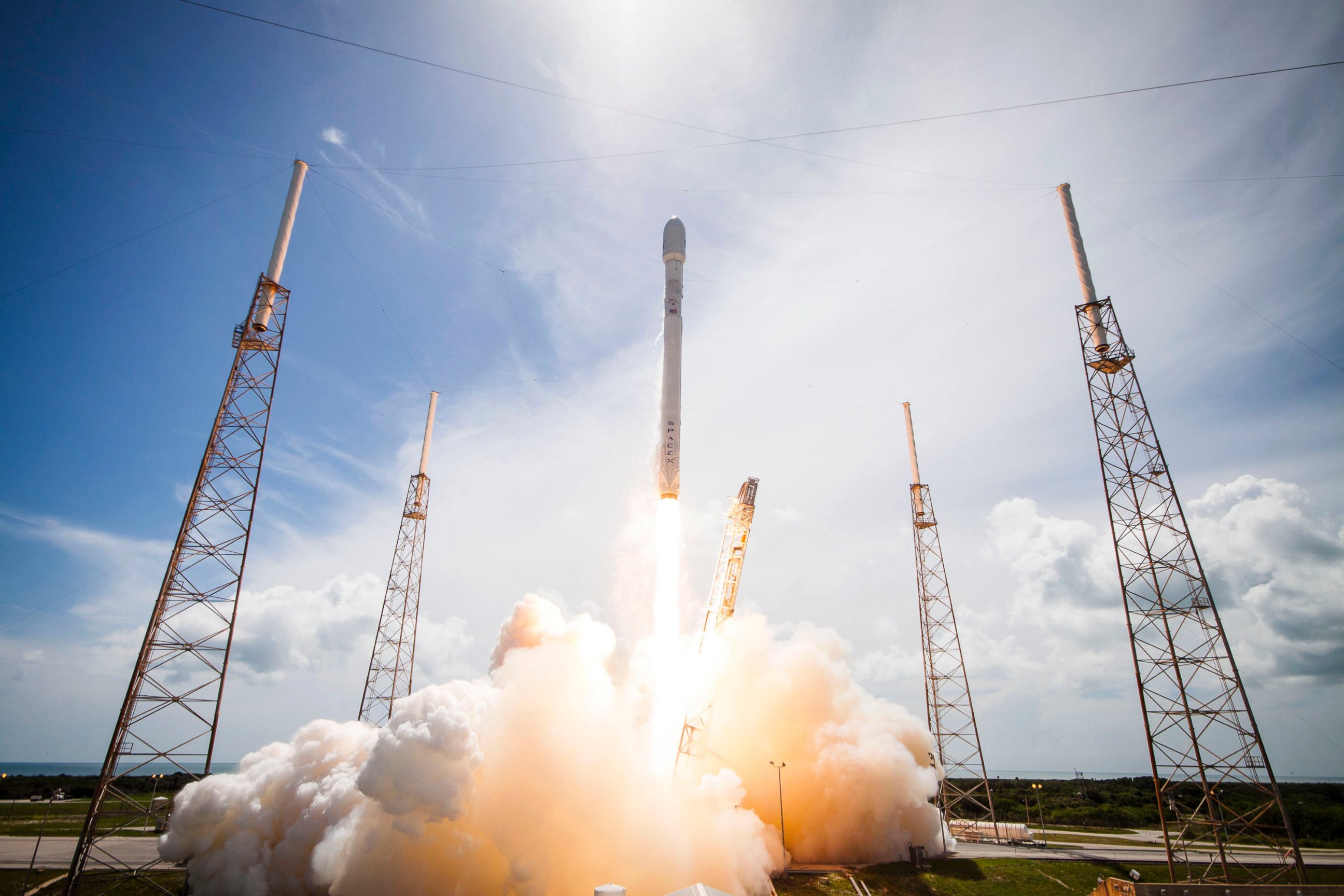 PHOTO: A SpaceX Falcon 9 rocket lifts off from Cape Canaveral Air Force Station, Fla., July 14, 2014.