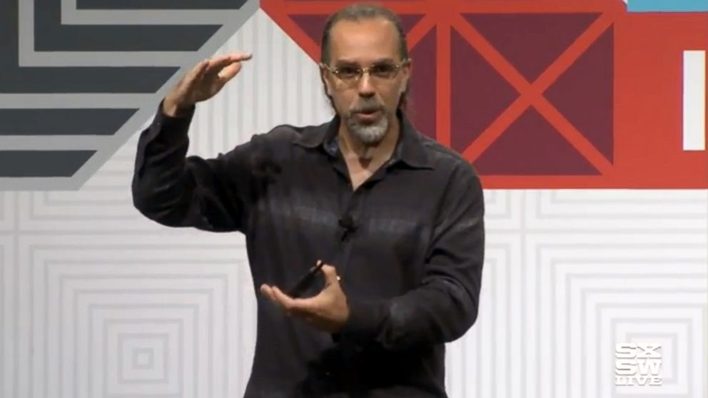 PHOTO: Google X's Astro Teller speaks at SXSW in Austin, Texas, March 17, 2015, in this photo from livestream video.