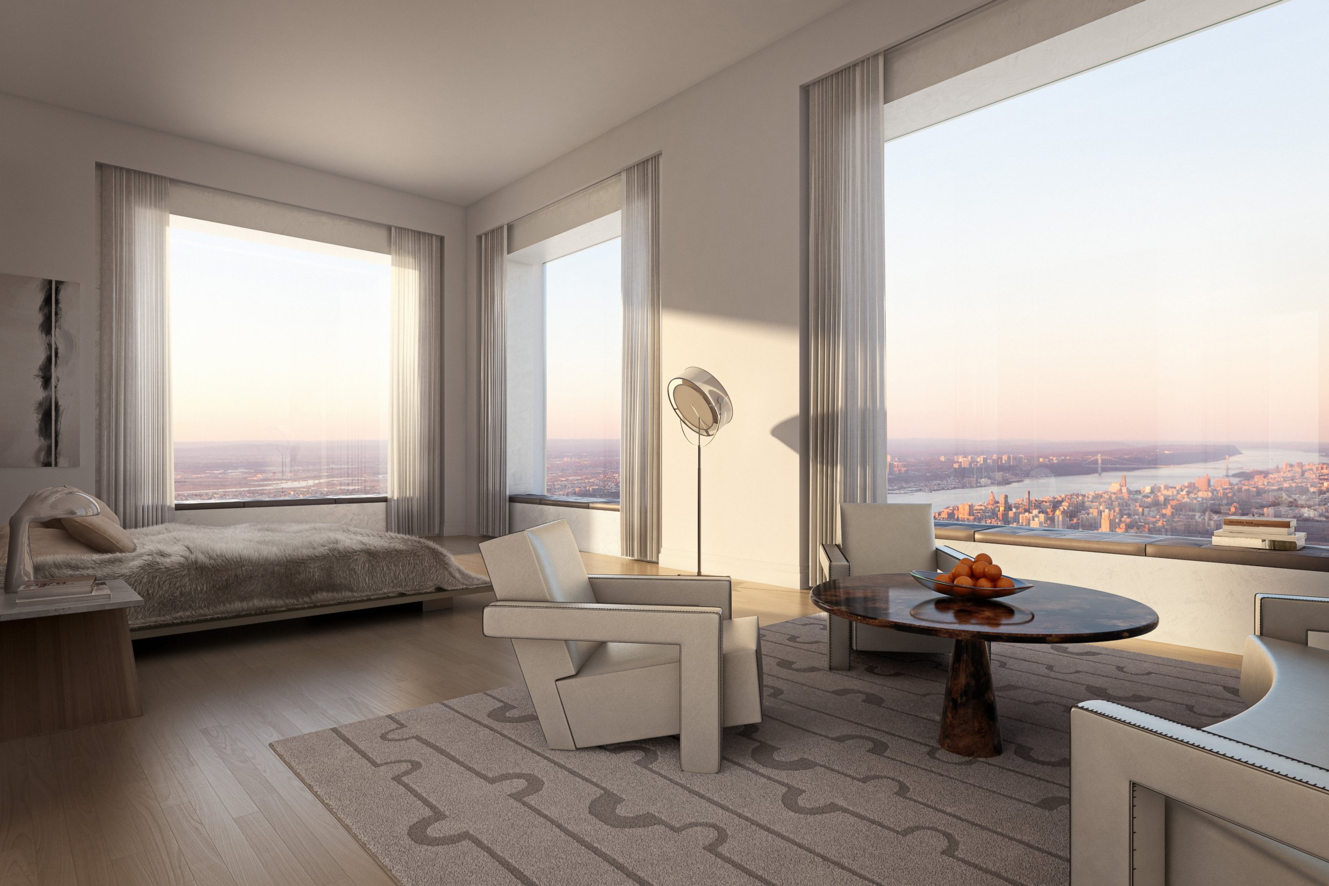 PHOTO: An interior view of an apartment in 432 Park Avenue.