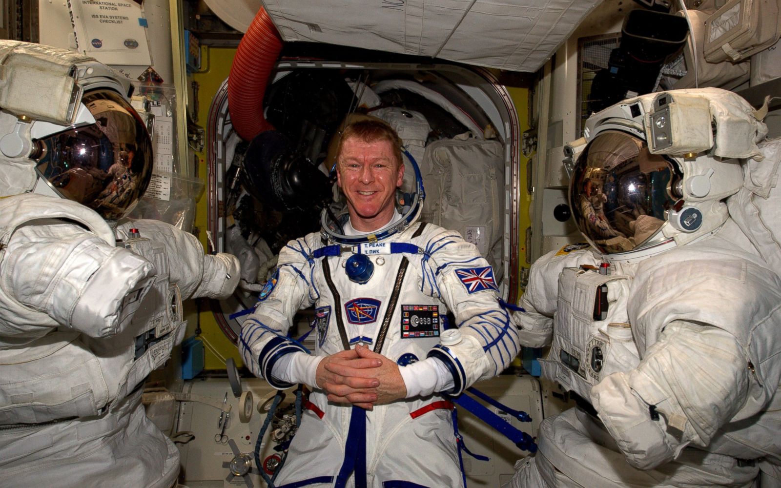 Astronaut Tim Peake's Extraordinary View Space ABC News