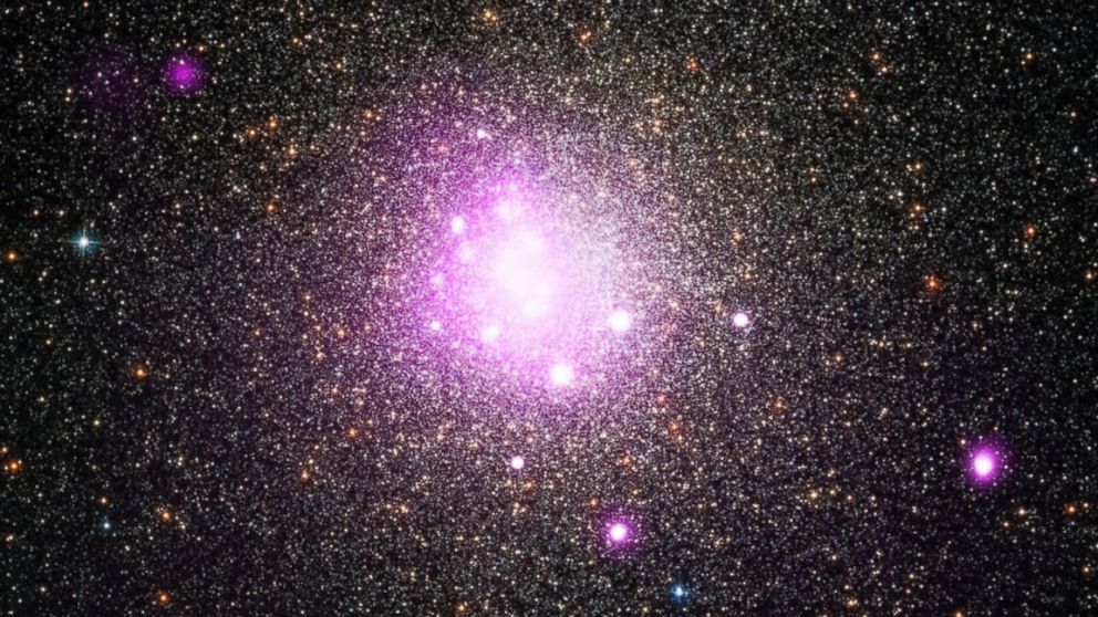 White dwarf star rips apart a planet in deep space captured by the Chandra X-Ray Observatory.