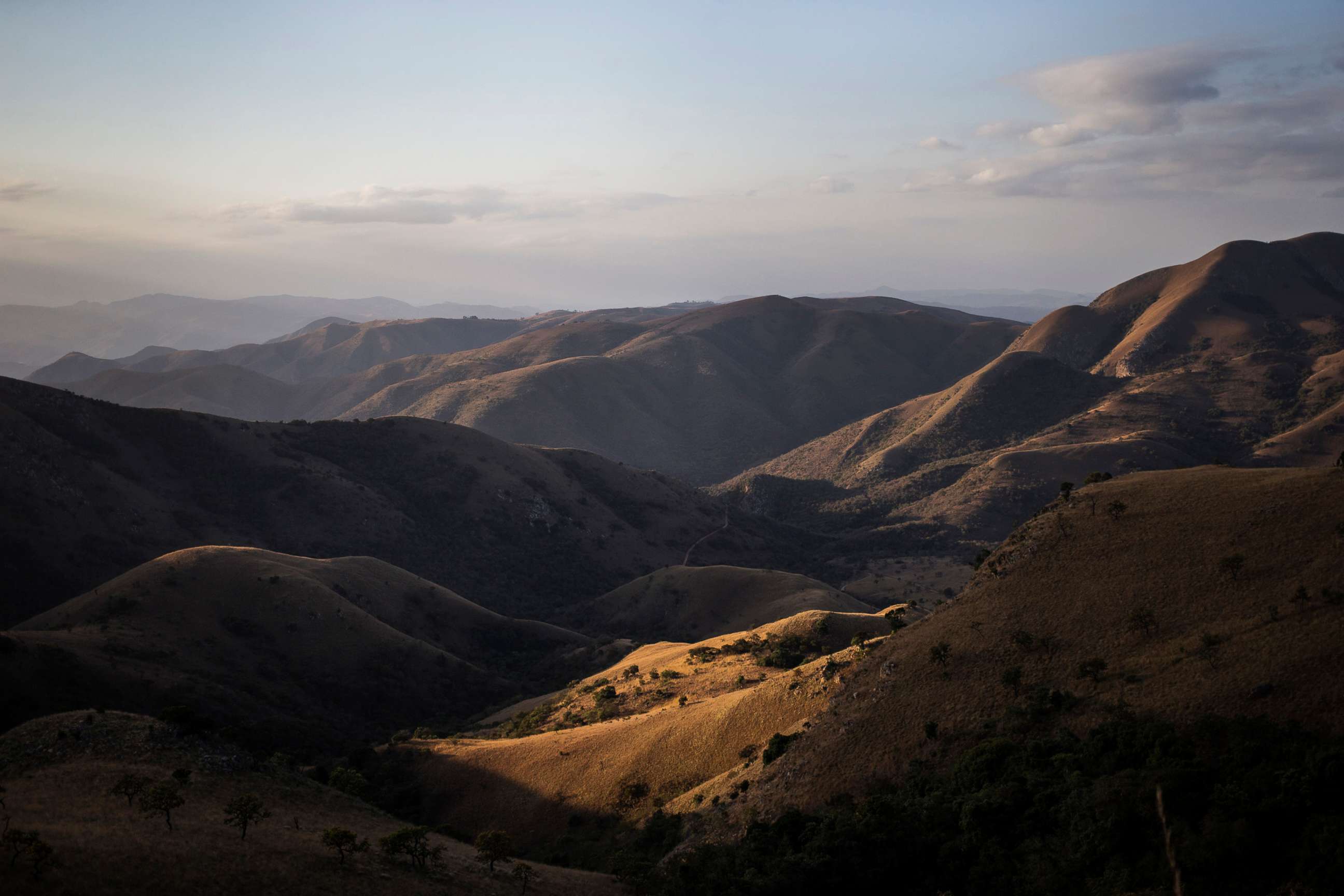 PHOTO: The Makhonjwa Mountains as seen from the Eureka Viewpoint on the geotrail near Barberton, Mpumalanga, South Africa, July 3,  2018.