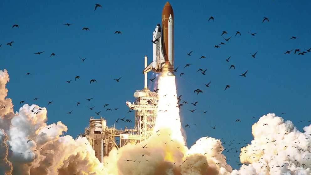 NASA's Space Shuttle Challenger lifts off from Kennedy Space Center in this NASA handout photo dated Jan. 28, 1986. 