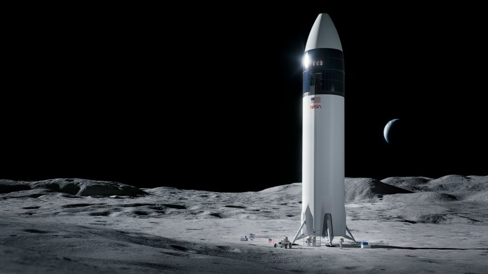  Musk moon lander