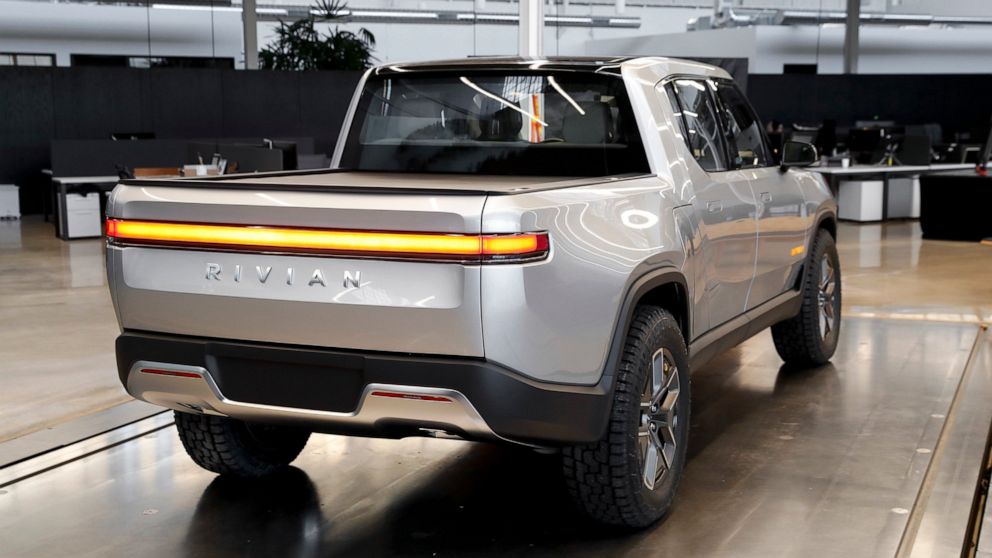 Rivian, an EV startup with big backers, files to go public