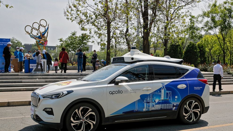 China grants first driverless taxi permits to Baidu, Pony.ai