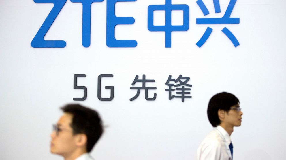 China's ZTE says probation ends after clash with Washington