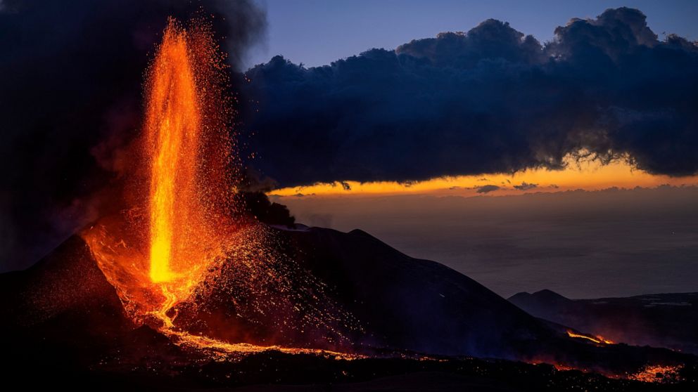 Spanish island volcano eruption hits local record of 85 days