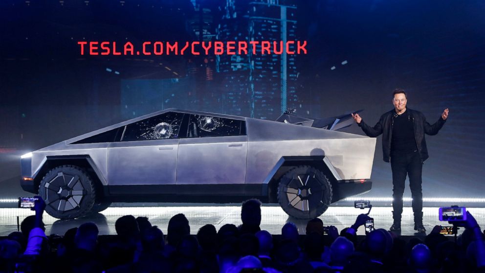 Tesla Trucks Unbreakable Windows Shatter During Demonstration