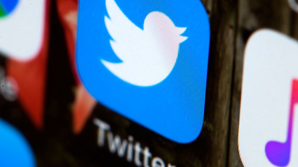 FILE - This Wednesday, April 26, 2017, file photo shows the Twitter app on a mobile phone in Philadelphia. Twitter said Thursday, June 13, 2019, it has deleted nearly 4,800 accounts linked to the Iranian government which served to promote state actio