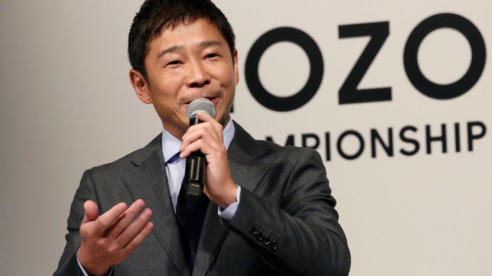 Japanese tycoon planning space station visit, then moon trip