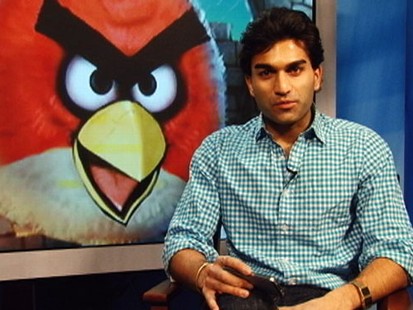 VIDEO: Top gamer offers tips and tricks for beating the hit smartphone game Angry Birds.