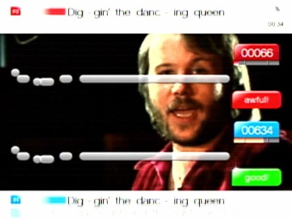 VIDEO: Playstaion 3s Singstar Abba edition.