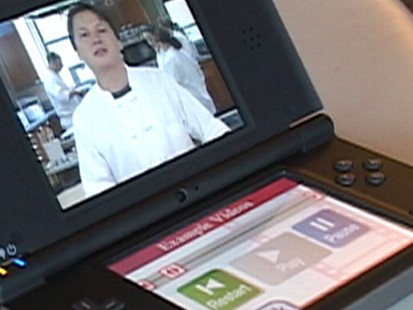 VIDEO: The DSI will feature two screens to accommodate gaming features.