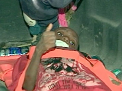 VIDEO: Search-and-rescue teams work around the clock to find survivors in Haiti.