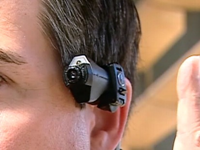 Video: Police test out new body mounting cameras.