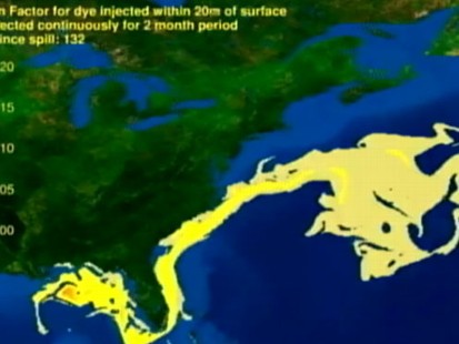 VIDEO: National Center for Atmospheric Research runs simulation.