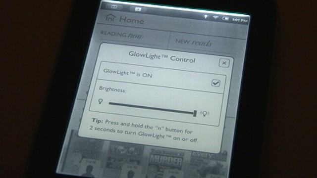 Nook Simple Touch With Glowlight Is Great In Bed Abc News